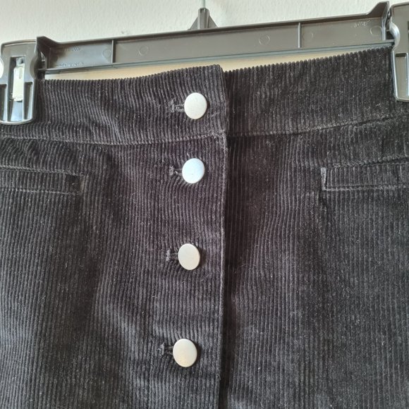 Wilfred Free Corduroy Button Front Skirt Size 4 - Picture 9 of 9